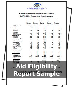 aid eligibility report sample