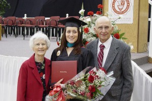 Grandparents at College Graduation